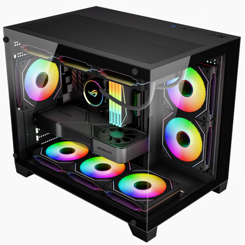 PC CASE SEAVIEW COMPUTER CASE FOR GAMING JS285