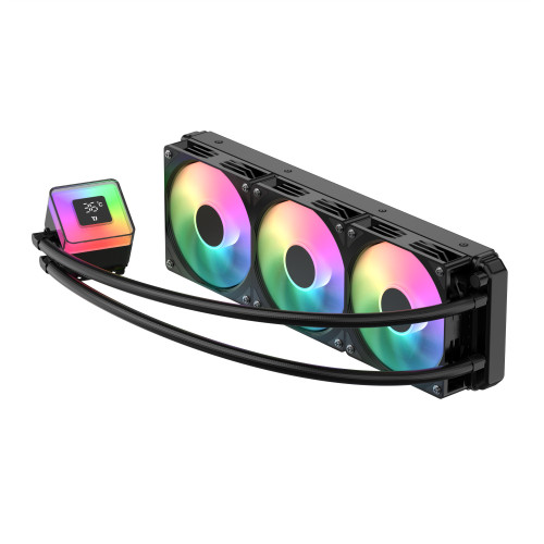 CPU Liquid Cooler NYX360-D Smart Digital Display Motherboard Sync